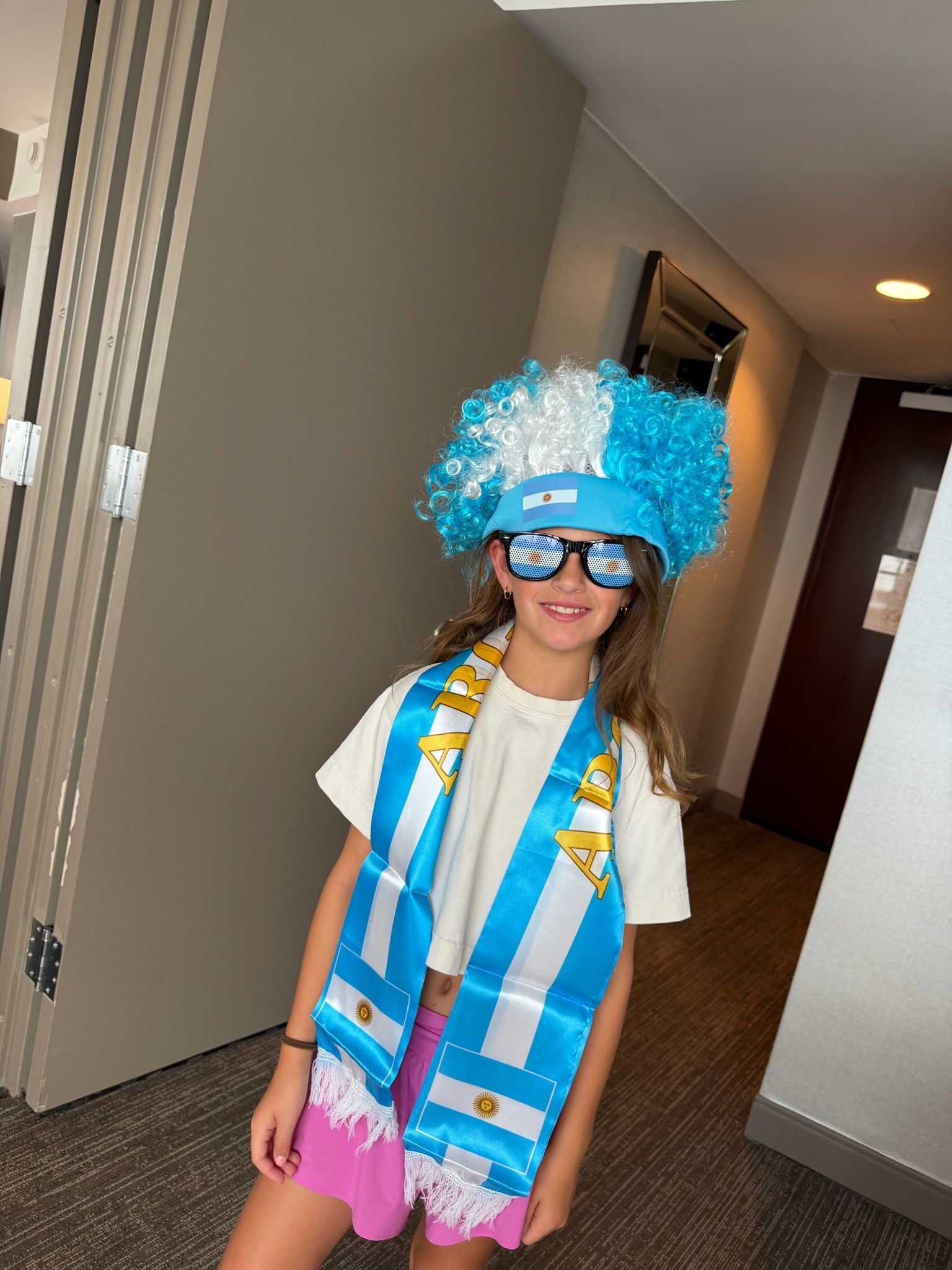Argentina, World Cup fan gear 
Game day for Messi fans and soccer fans ￼