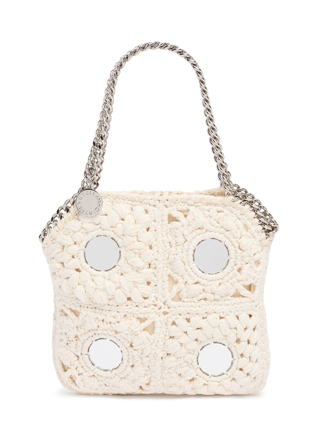 Mini Crochet Shoulder Bag W/mirrors | Luisaviaroma