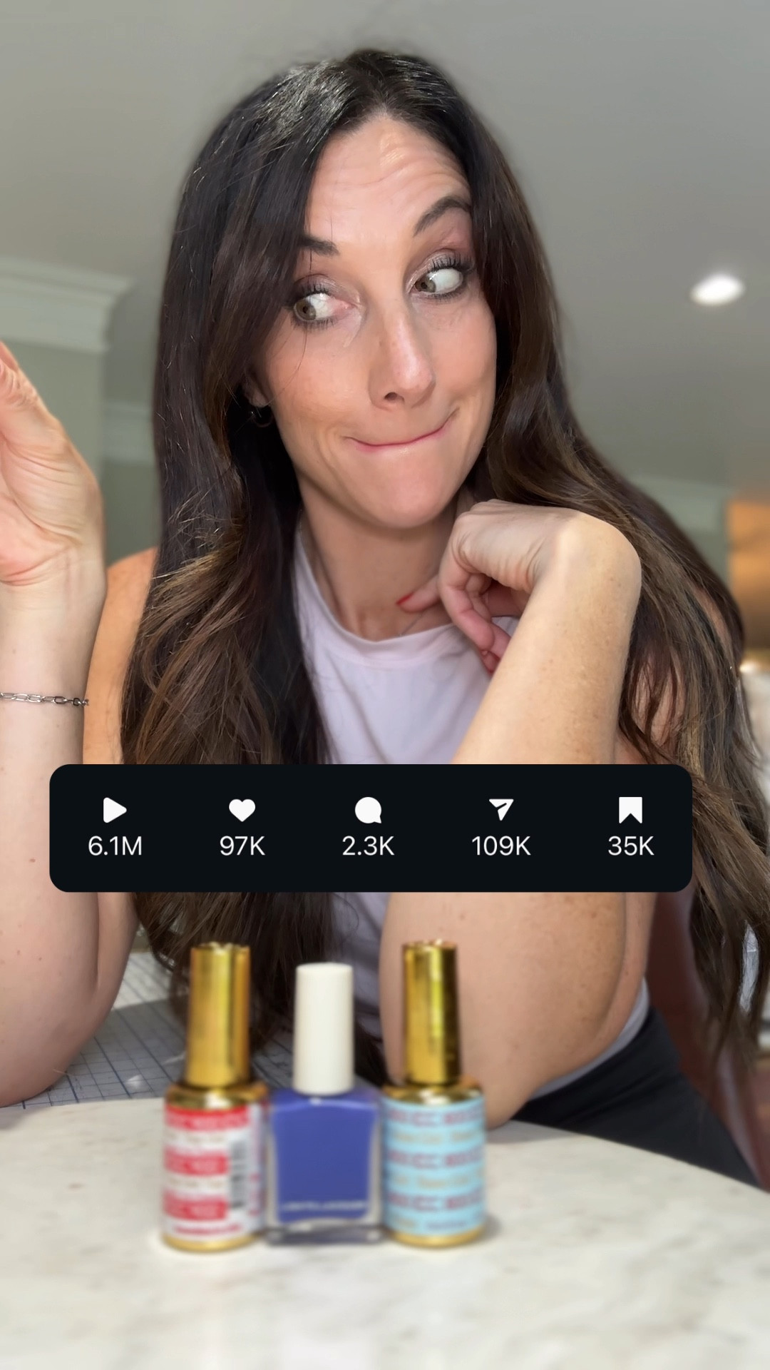 Tried out a new method - still prefer the old way 😜

Purple polish is Lights Lacquer!

#LTKBeauty #LTKFindsUnder50