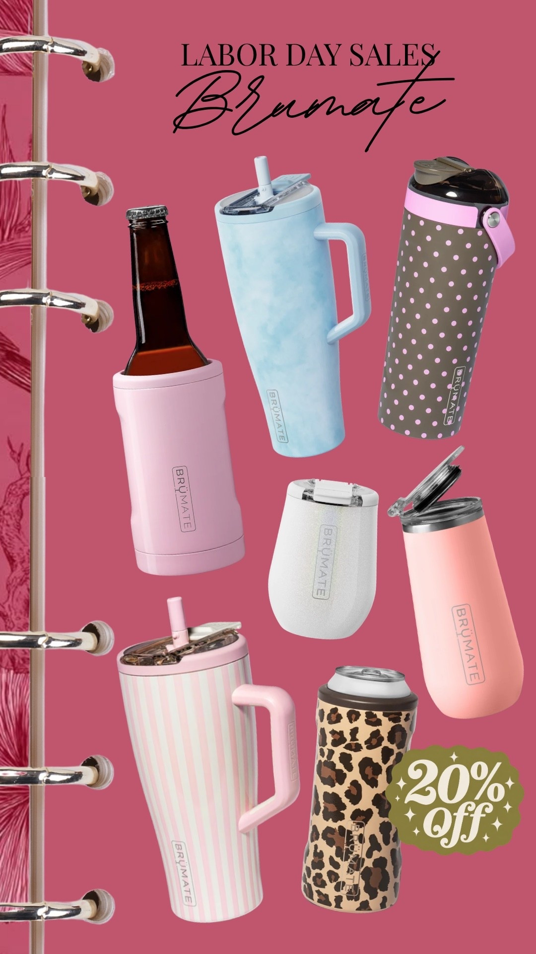 LABOR DAY SALE: Brumate is offering 20% off sitewide!

#LTKSaleAlert #LTKmomlife #LTKKids