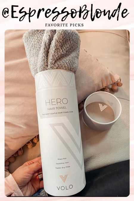 Can’t live without Hero Hair Towel. What it does: Made from signature Nanoweave material, this towel is super soft, plush and extremely absorbent. The Hero decreases dry time by 50%. The snug strap ensures your towel stays tucked into place. Its as easy as wrap, twist, and tuck. Nordstrom Great Gift! 

#LTKfindsunder50 #LTKbeauty #LTKGiftGuide