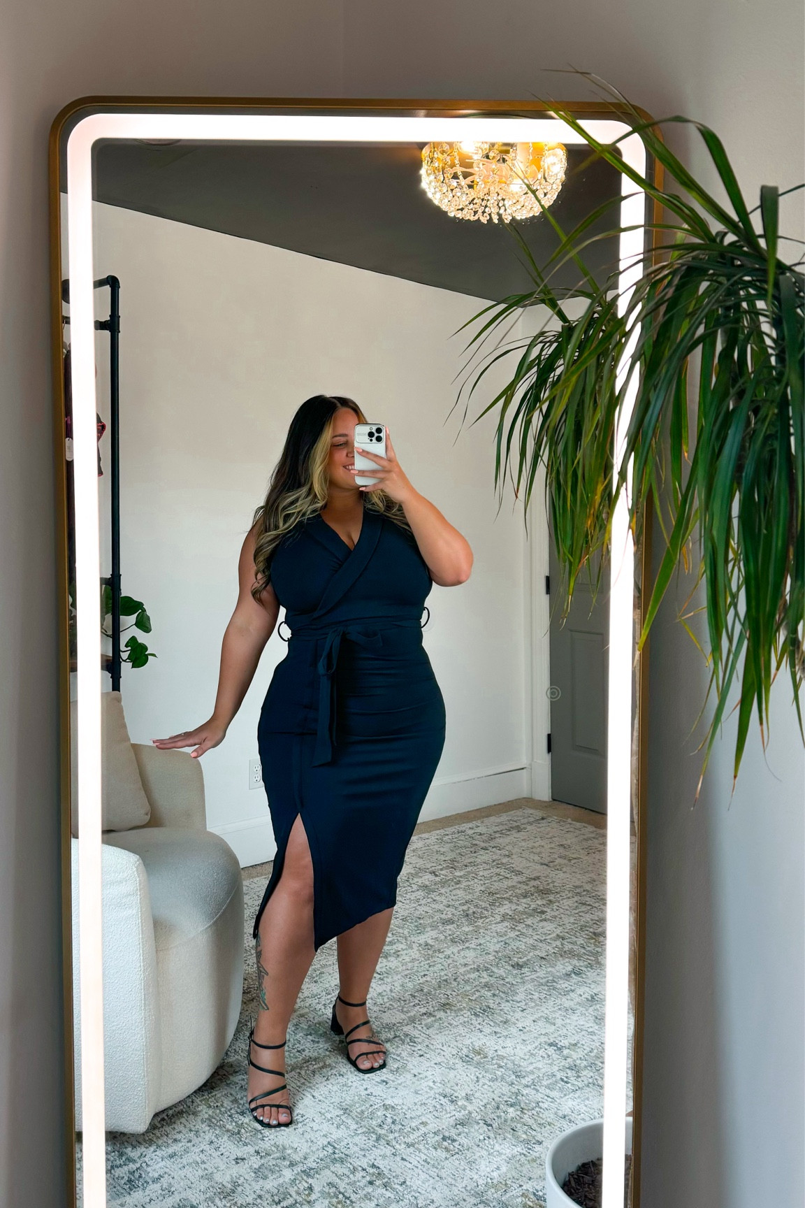 USE CODE 20FZ3FQ7 FOR 20% OFF THE DRESS THIS WEEK! 

Fits pretty TTS with stretch! Has a side zipper that I didn’t even use! 

5’2” 38J wearing a 14

#blackdress #daytonight #ltkcurves #size14 #size16 #outfitideas #affordablestyle 

#LTKFindsUnder50 #LTKWorkwear #LTKMidsize