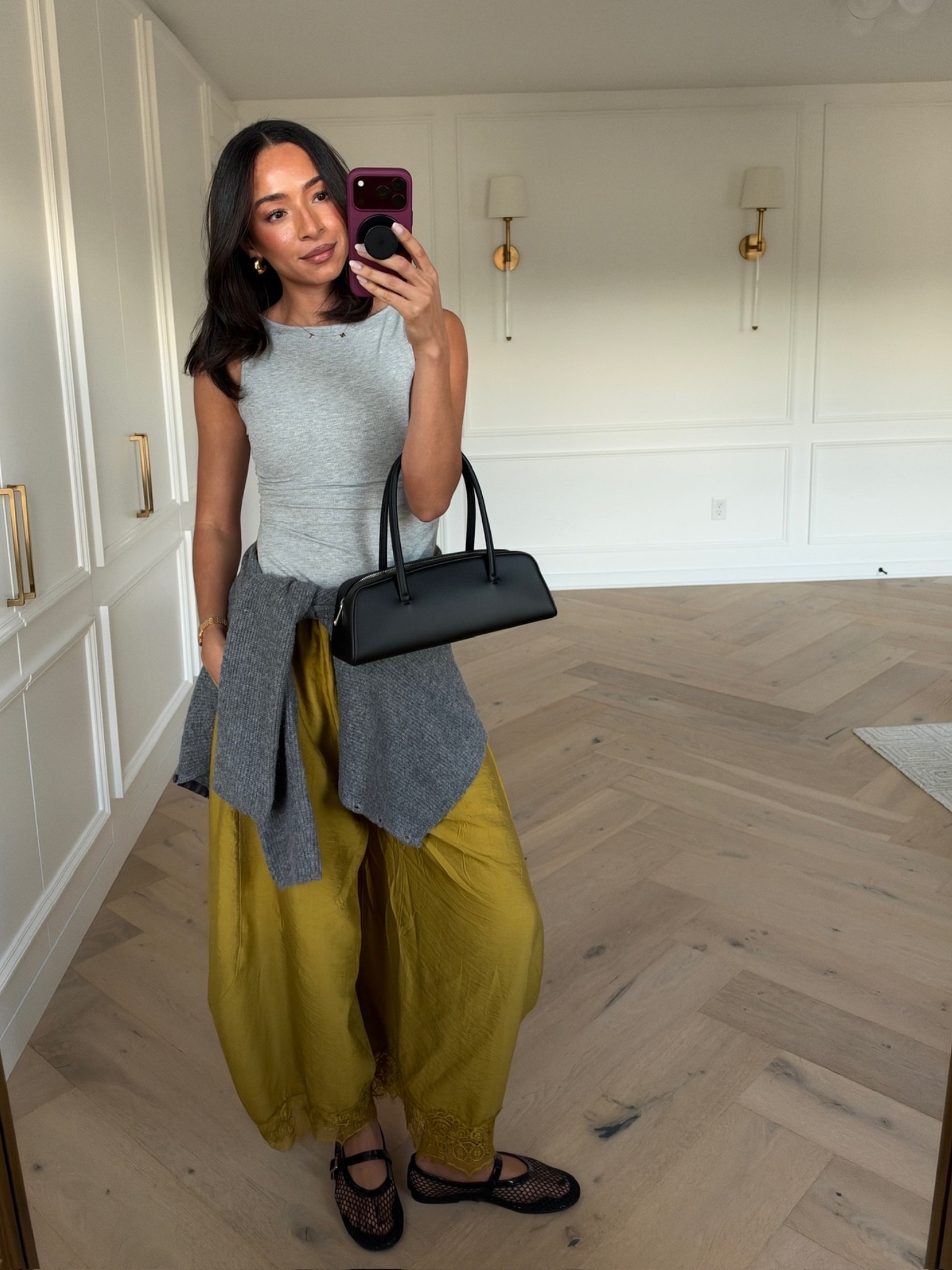 Fall outfit!! These pants were my lifeline postpartum! They're so stretchy, flowy and go with everything!! Wearing XS grey tank (OOS in grey but I’ve linked similars), size S cardigan (OOS but similars linked), size S Tall lace trim tapered pants

fall fashion, casual outfit, date night outfits, fall fashion hauls, workwear, work outfit, blazer outfit

#LTKSeasonal #LTKootd #LTKmomlife