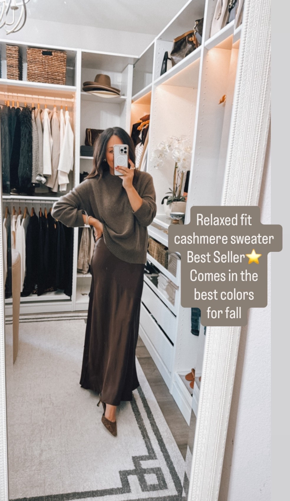 Relaxed fit cashmere sweater best seller!⭐️

#LTKOver40 #LTKStyleTip