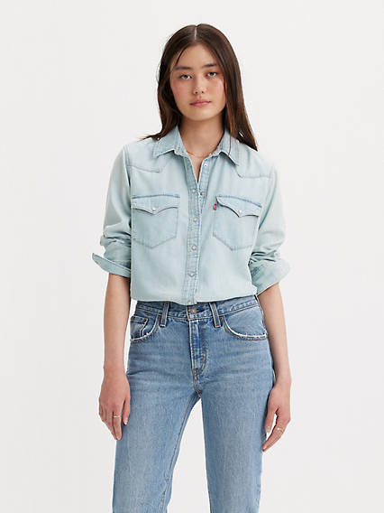 Levi's Ultimate Western Denim Shirt - Women's M | LEVI'S (US)