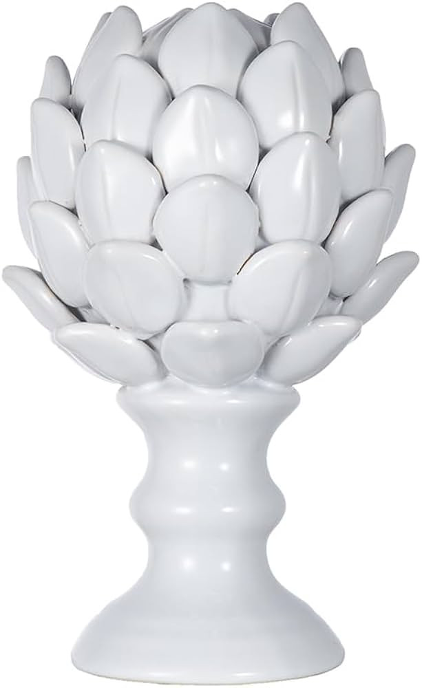 A&B Home 9" Ceramic Artichoke Finial, Centerpiece Display for Tabletop, Entryway Counterto Mantel... | Amazon (US)