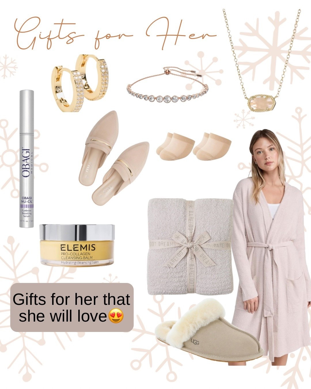 Gifts for her that she will love 



#LTKHoliday #LTKGiftGuide #LTKFindsUnder100