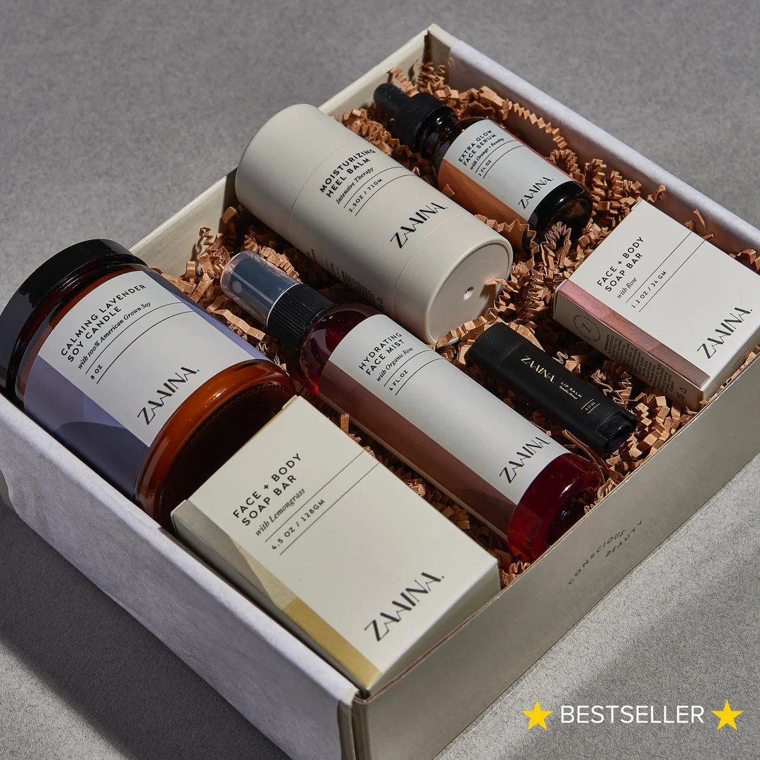 Spa Gift Set for Women, Organic Self Care Spa Gift Box, Handmade Relaxing Basket, Beauty Spa Box ... | Etsy (US)