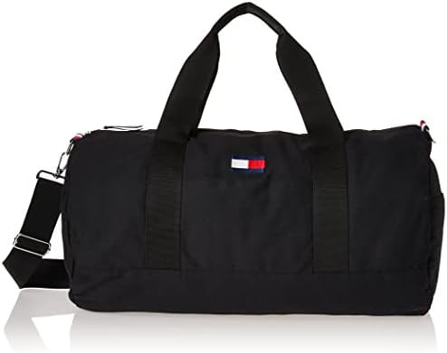 Tommy Hilfiger mens Ardin Duffle Bag, Th Deep Black, One Size US | Amazon (US)
