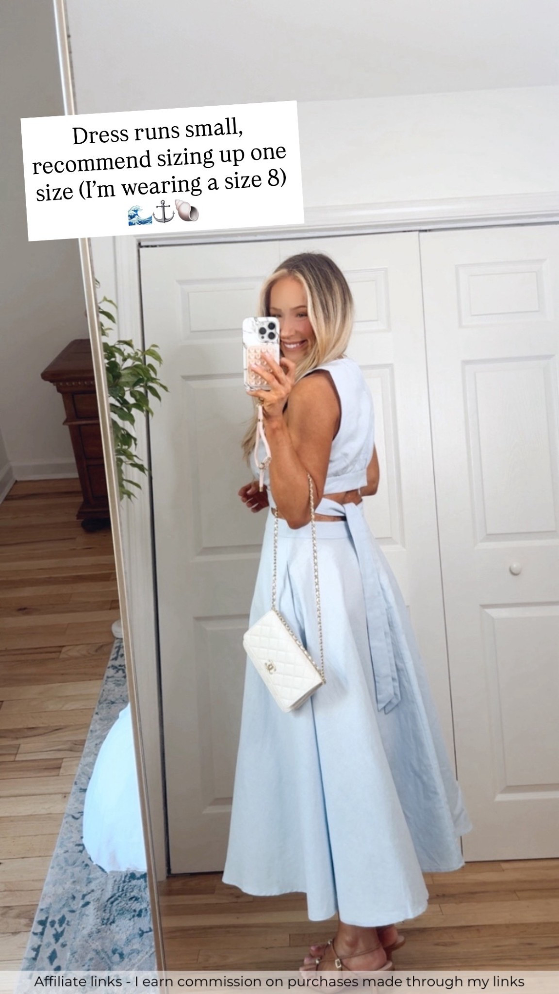 Affiliate links - I earn commission on purchases made through my links | Palm Beach outfit

• REISS blue maxi dress runs small, recommend sizing up one size (I sized up one size, wearing a size 8)

• This dress also comes in white and navy blue!

• I was originally planning to wear this dress for dinner in Palm Beach with these kitten heel sandals but ended up wearing it during the day for a day of exploring Palm Beach (I wore it with a flat pair of sandals and a straw bag). Love a dress that could be dressed up and worn for an occasion (like dinner, graduation, a baby shower) or could be styled casually and worn everyday just by changing out your shoes and accessories!🙌🏼

Resort wear, beach vacation outfit, summer dress


#LTKootd #LTKTravel