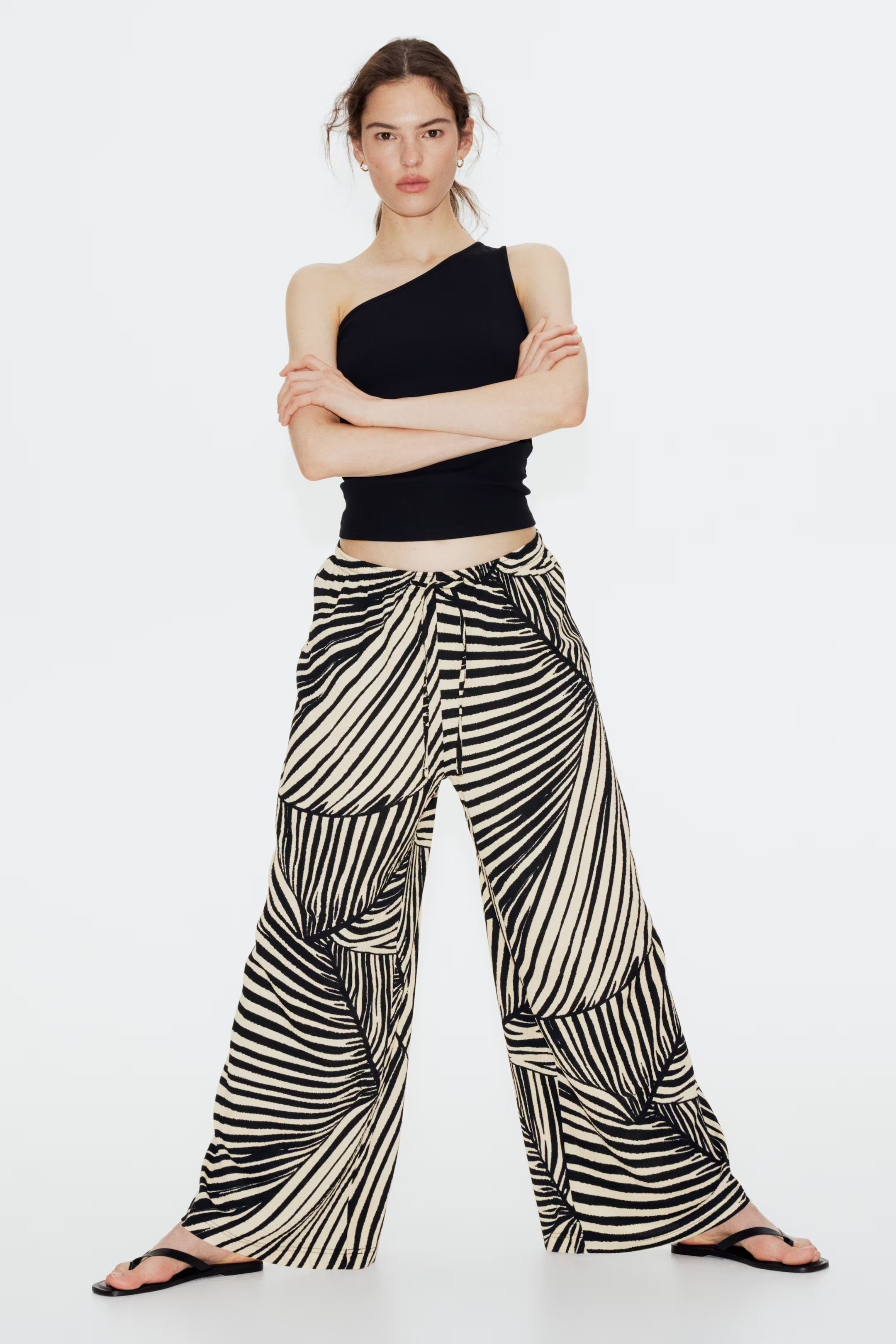 Wide-cut Pull-on Pants | H&M (US + CA)