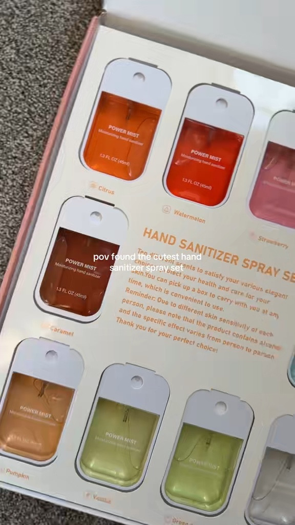 Hand sanitizer spray set


#LTKBeauty #LTKSaleAlert #LTKmomlife