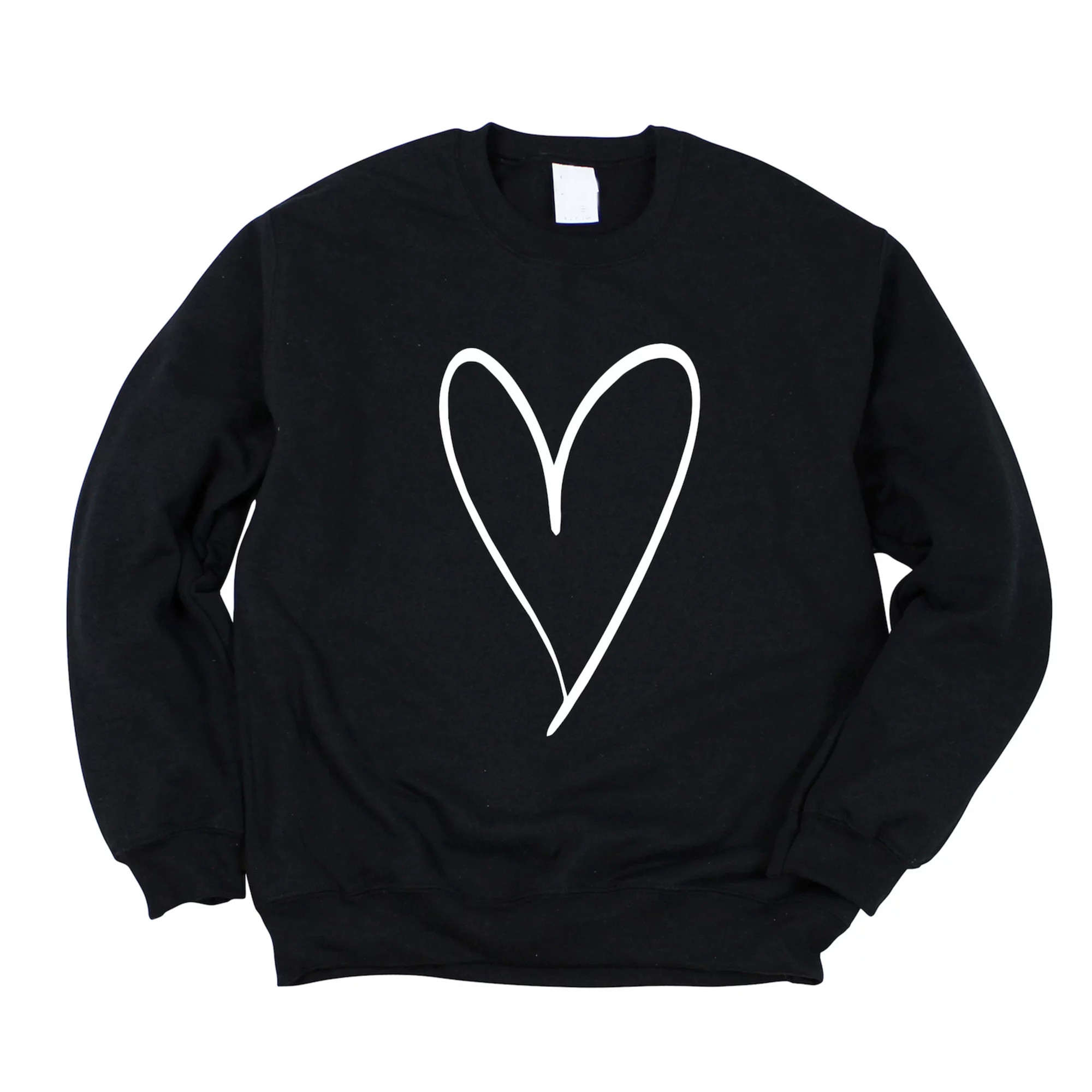 Simply Sage Market Hand Drawn Heart Sweatshirt | Kohl's