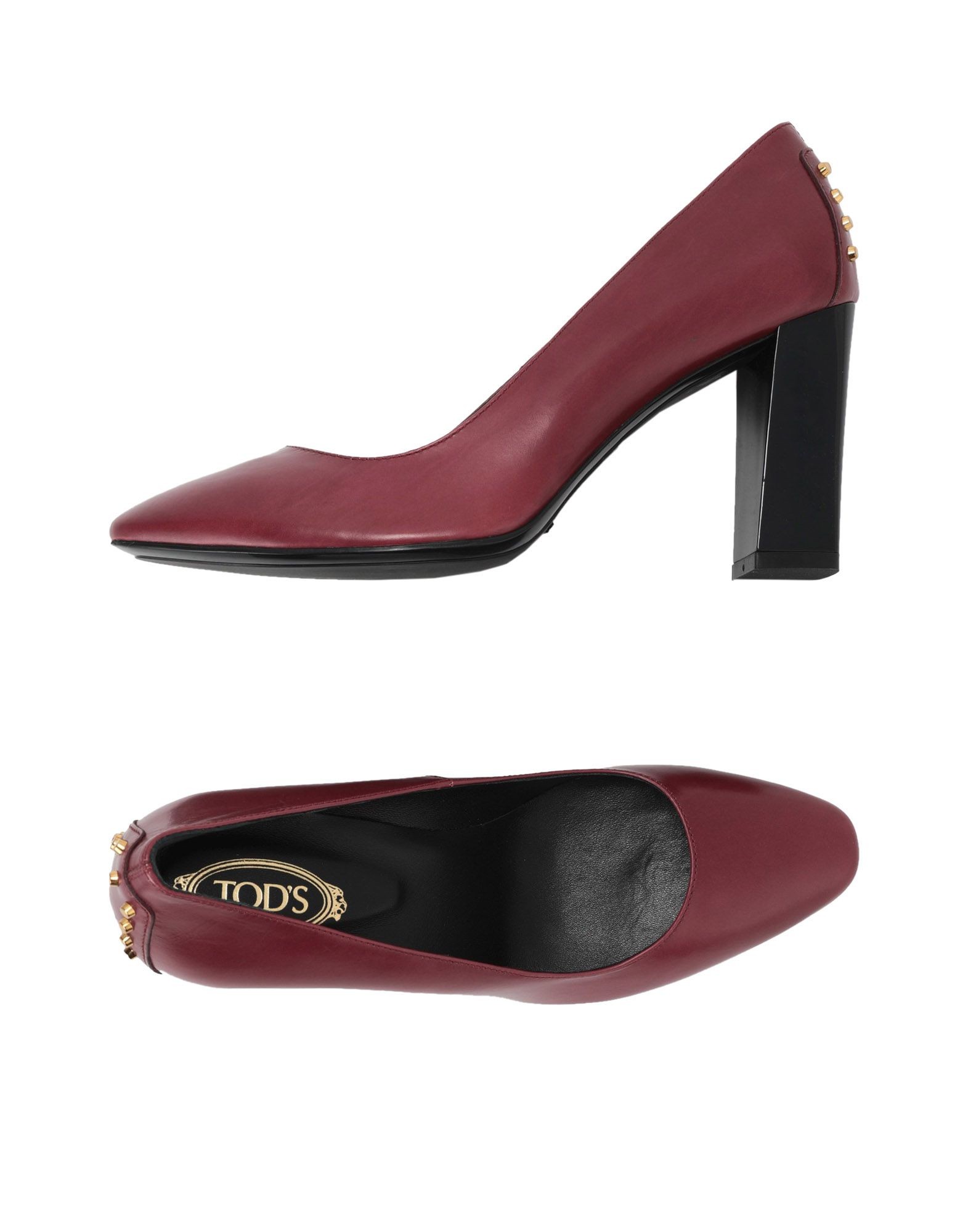 tod's fringed leather pumps