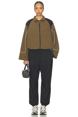 LIONESS Shoreline Windbreaker in Safari from Revolve.com | Revolve Clothing (Global)