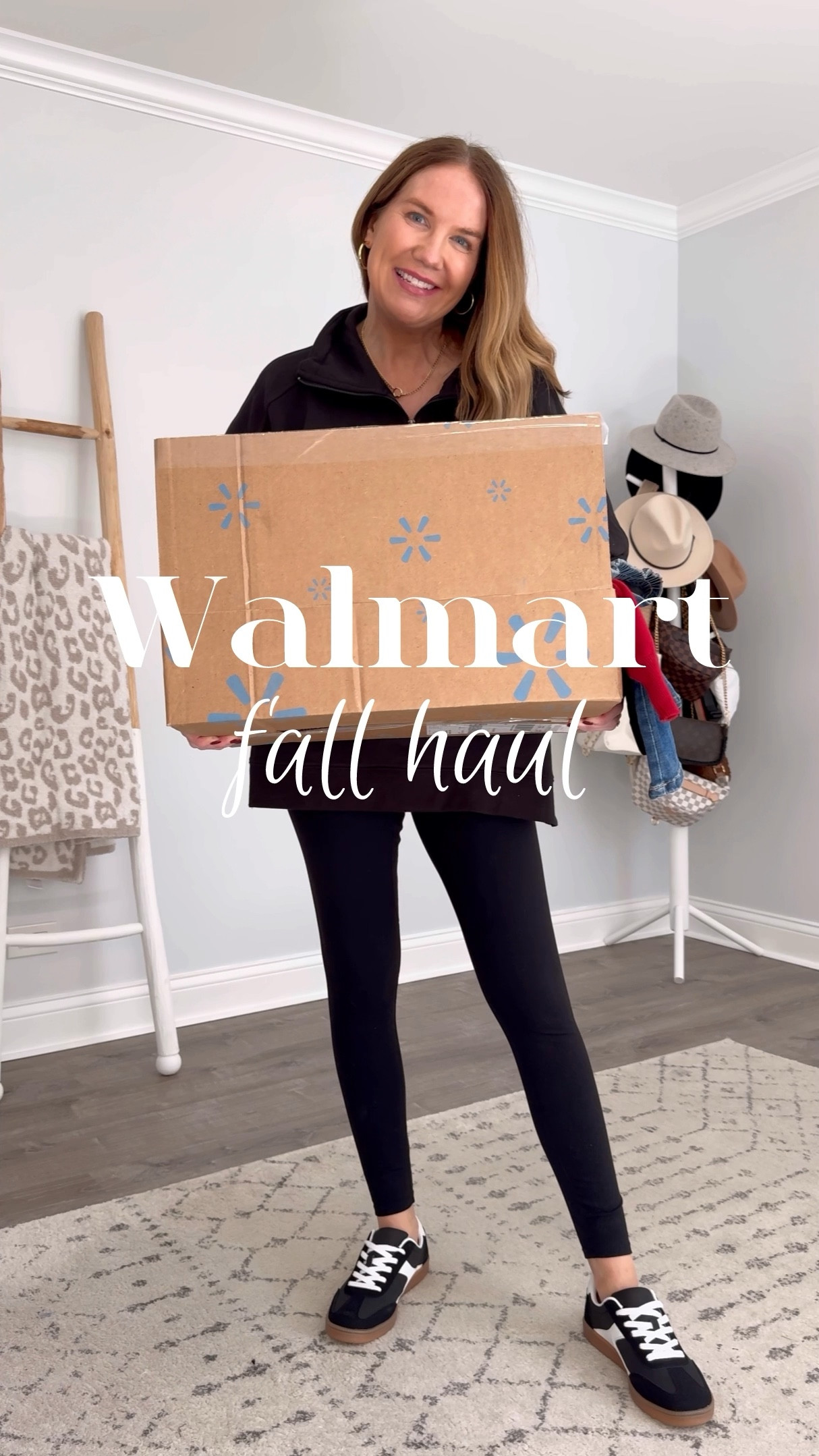 Walmart just gets me! Everything under $25😍
Sizing:
$22 Black pullover XL
$12 lightweight sweater medium 
$23 jeans TTS 4
$12 ballet flats TTS 8
$18 cargo jeans small
$16 button down small 
$19 jacket medium 
$20 sneakers size down 1/2
$12 mock neck medium 

Walmart, haul, affordable fashion unboxing, workwear, teacher outfit, trouser jeans, look for less, style over 40, what to wear, fall outfits, fall jacket

#LTKActive #LTKSeasonal