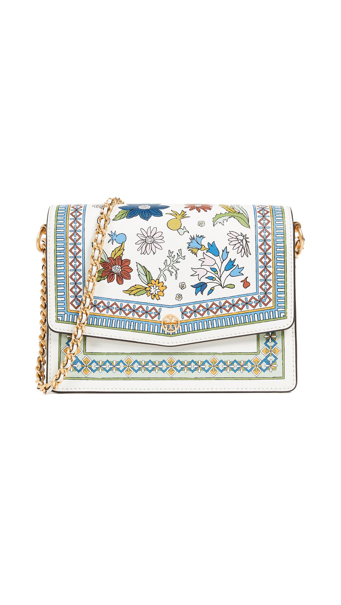 Tory Burch Robinson Floral Shoulder Bag | Shopbop