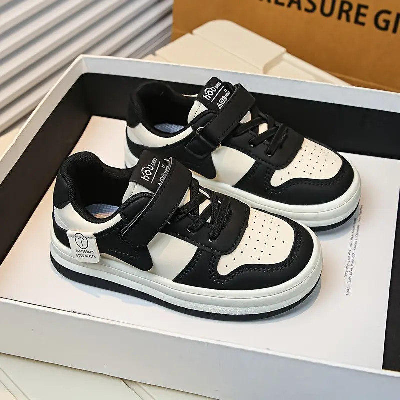 Boy's Trendy Skate Shoes, Comfy Non Slip Casual Soft Sole Sneakers For Kids Outdoor Activities | Temu Affiliate Program