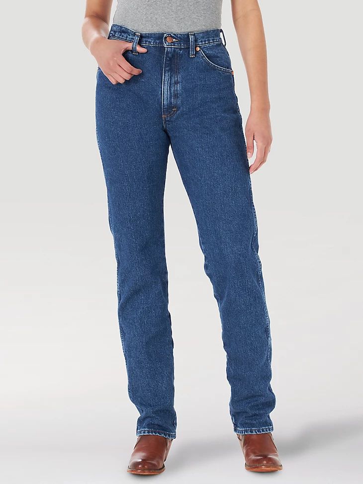 Women's Wrangler® Cowboy Cut® Slim Fit Jean in Stonewash | Wrangler