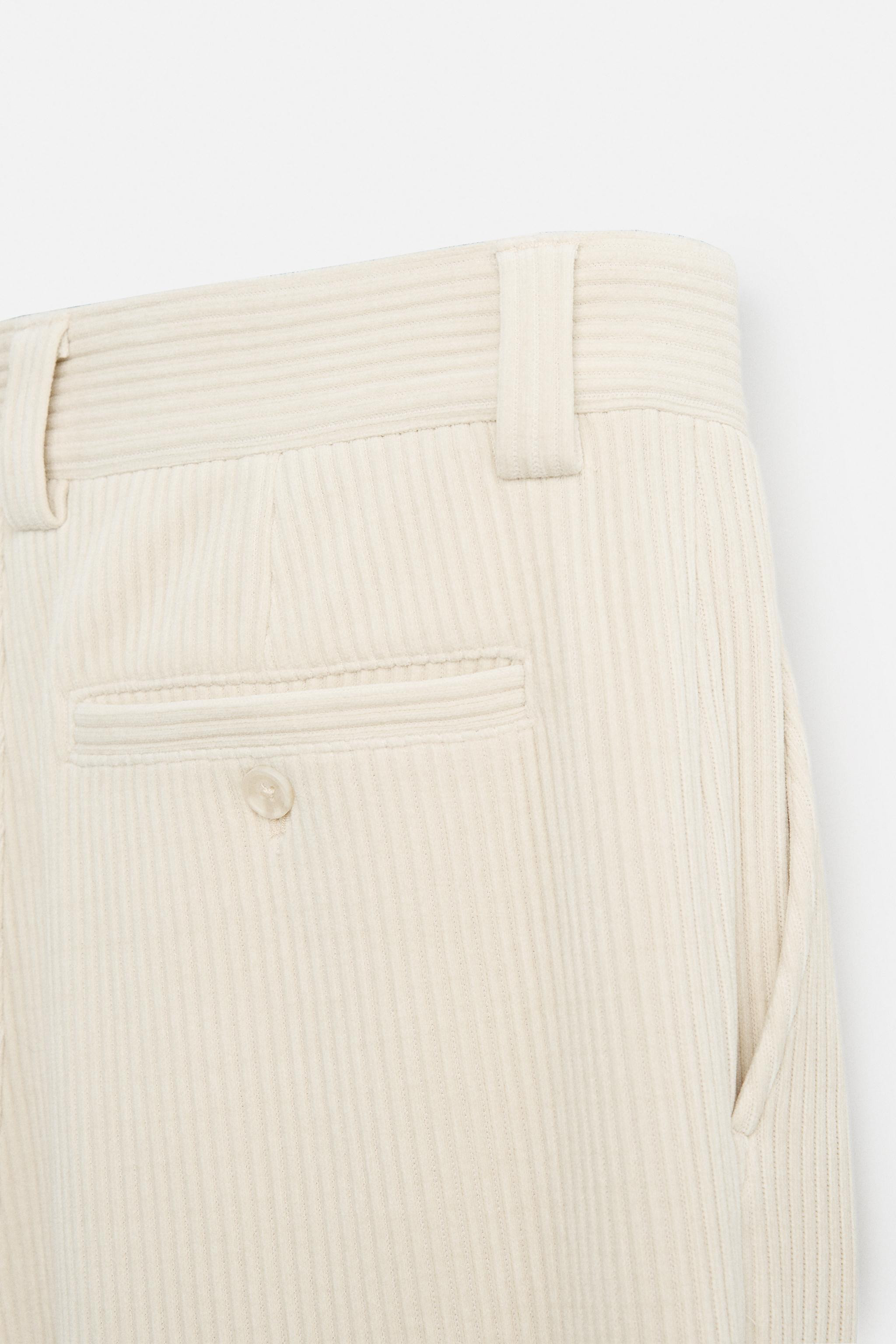 WIDE FIT CORDUROY PANTS | Zara US