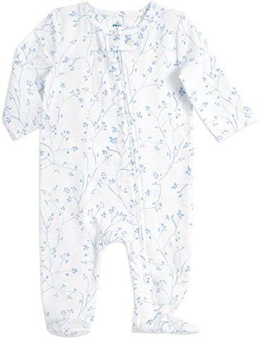 aden + anais Baby Sleep and Play Footed Onesie, Long Sleeve Zipper One-Piece Suit | Amazon (US)