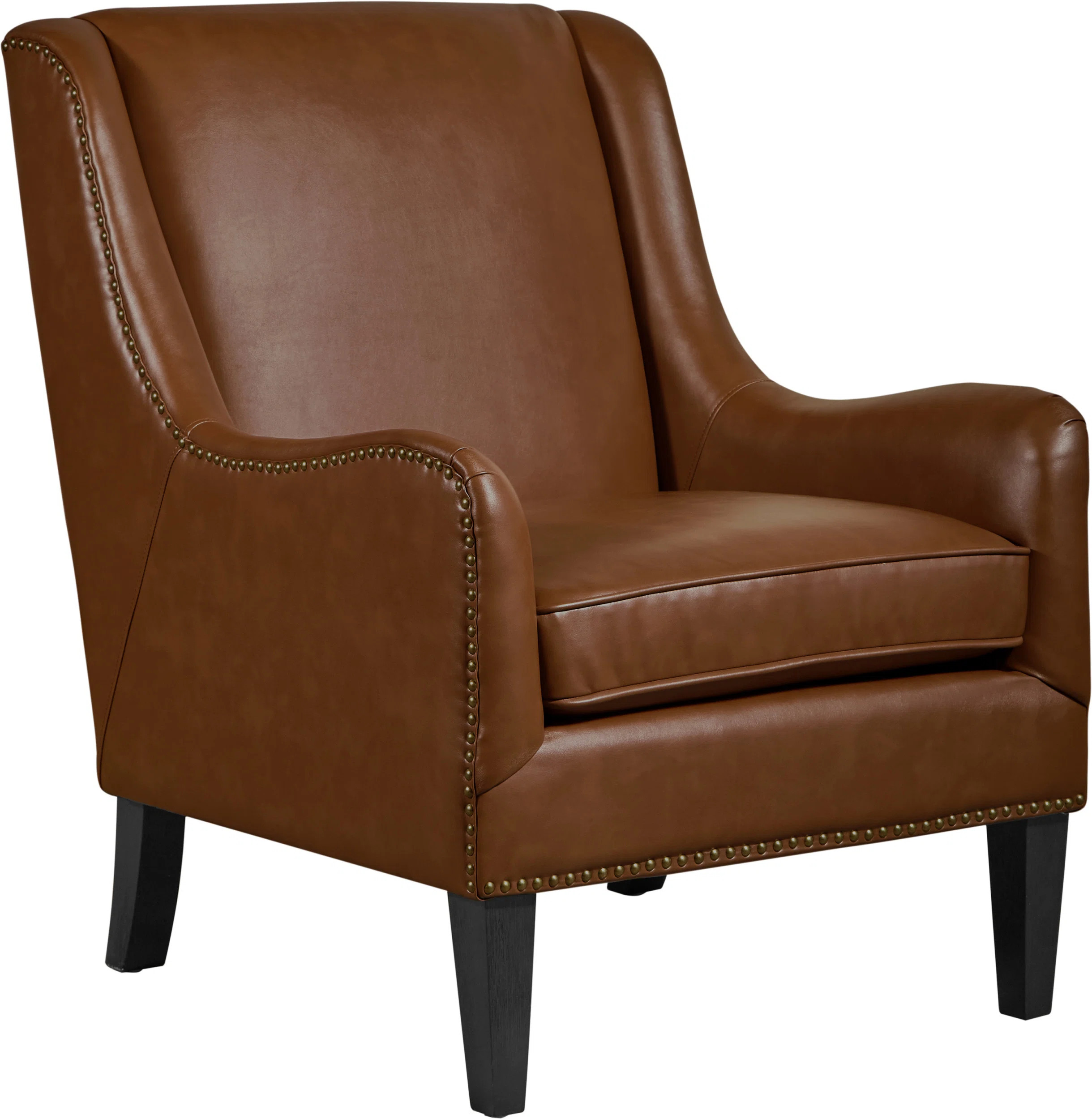 Tommy Hilfiger Andover Leather Accent Chair | Wayfair North America