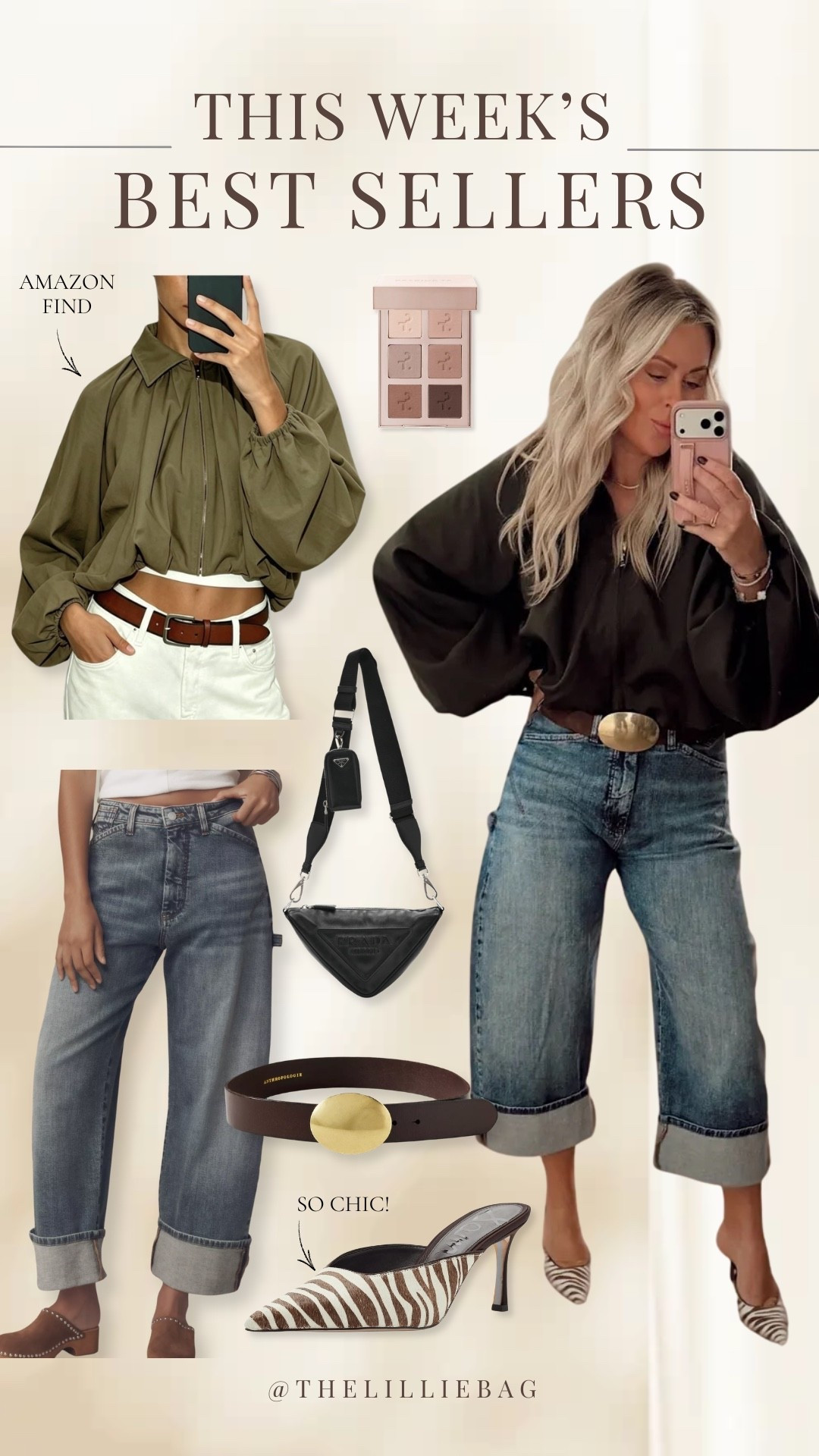 Date night, but make it fall 🤎🍸 This Amazon top instantly dresses up denim, and the zebra heels are giving the trending animal print moment I’m seeing everywhere right now. Add a statement belt + black bag and you’re out the door! 🦓✨

Fall date night. Jeans. Fall outfits. Fall style. Animal print.

#LTKootd #LTKSeasonal #LTKOver40
