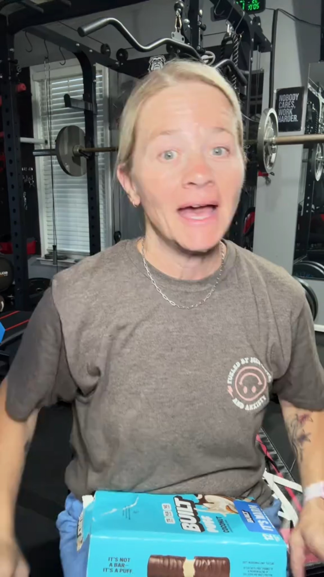 This protein bar tastes like a chocolate covered marshmallow  

#LTKActive