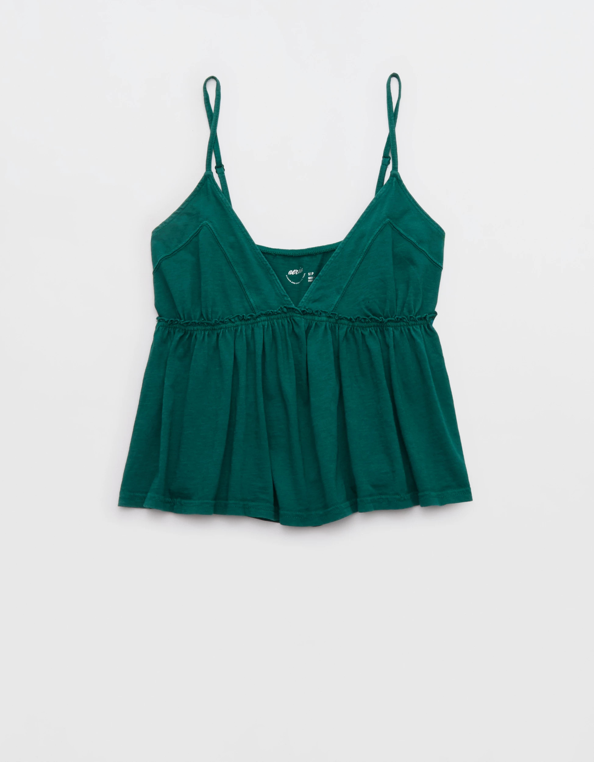Aerie Happiest Babydoll Tank Top | American Eagle Outfitters (US & CA)