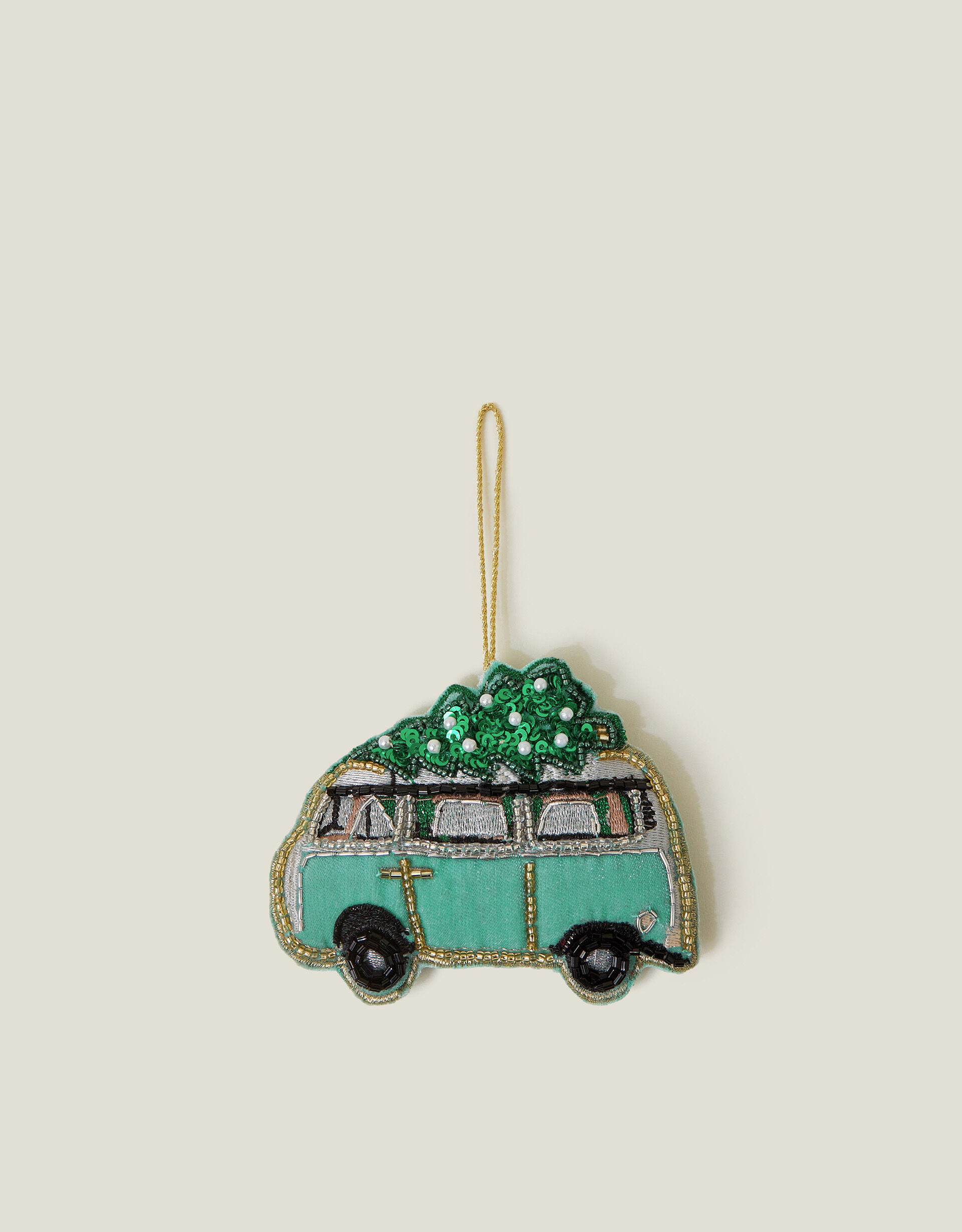 Festive Campervan Christmas Tree Decoration | Accessorize (Global)