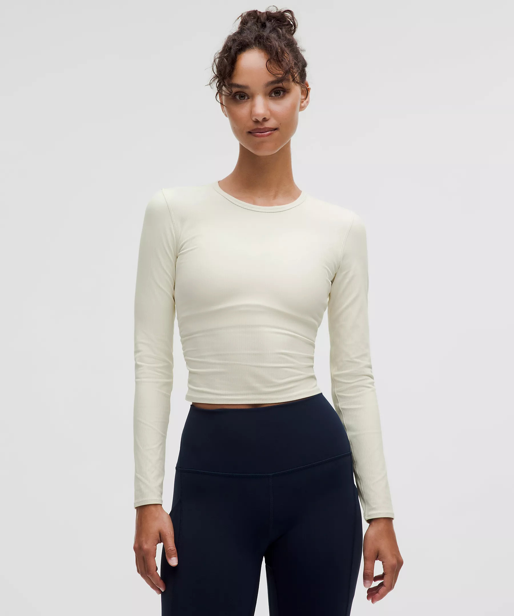 All It Takes Back-Twist Ribbed Long-Sleeve Shirt | Women's Long Sleeve Shirts | lululemon | Lululemon (US)