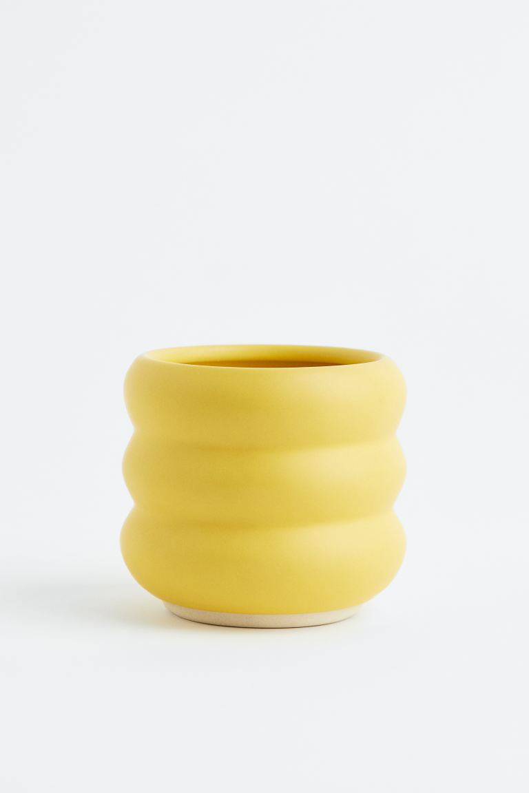 Scented Candle in a Stoneware Holder | H&M (US + CA)