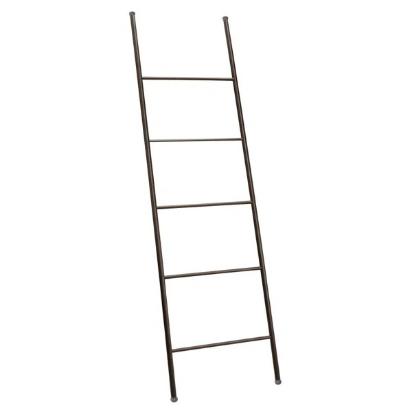 Bath Towel Ladder Storage Organization Rack Tall Towel,Black | Wayfair North America