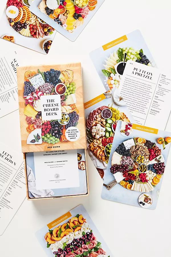 The Cheese Board Deck: 50 Cards For Styling Spreads, Savory, and Sweet By Anthropologie in Assorted | Anthropologie (US)