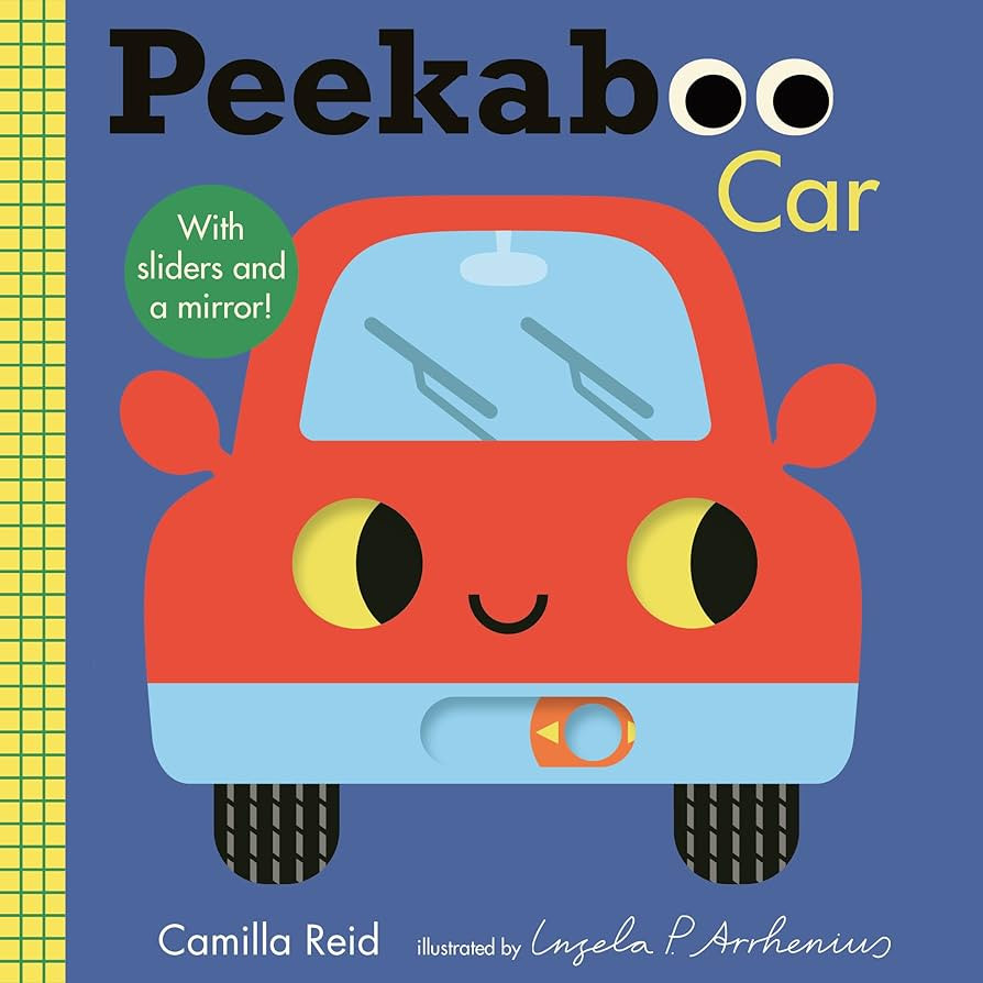 Peekaboo: Car: (An Interactive Board Book for Babies & Toddlers with Mirror & Sliders to Push, Pu... | Amazon (US)