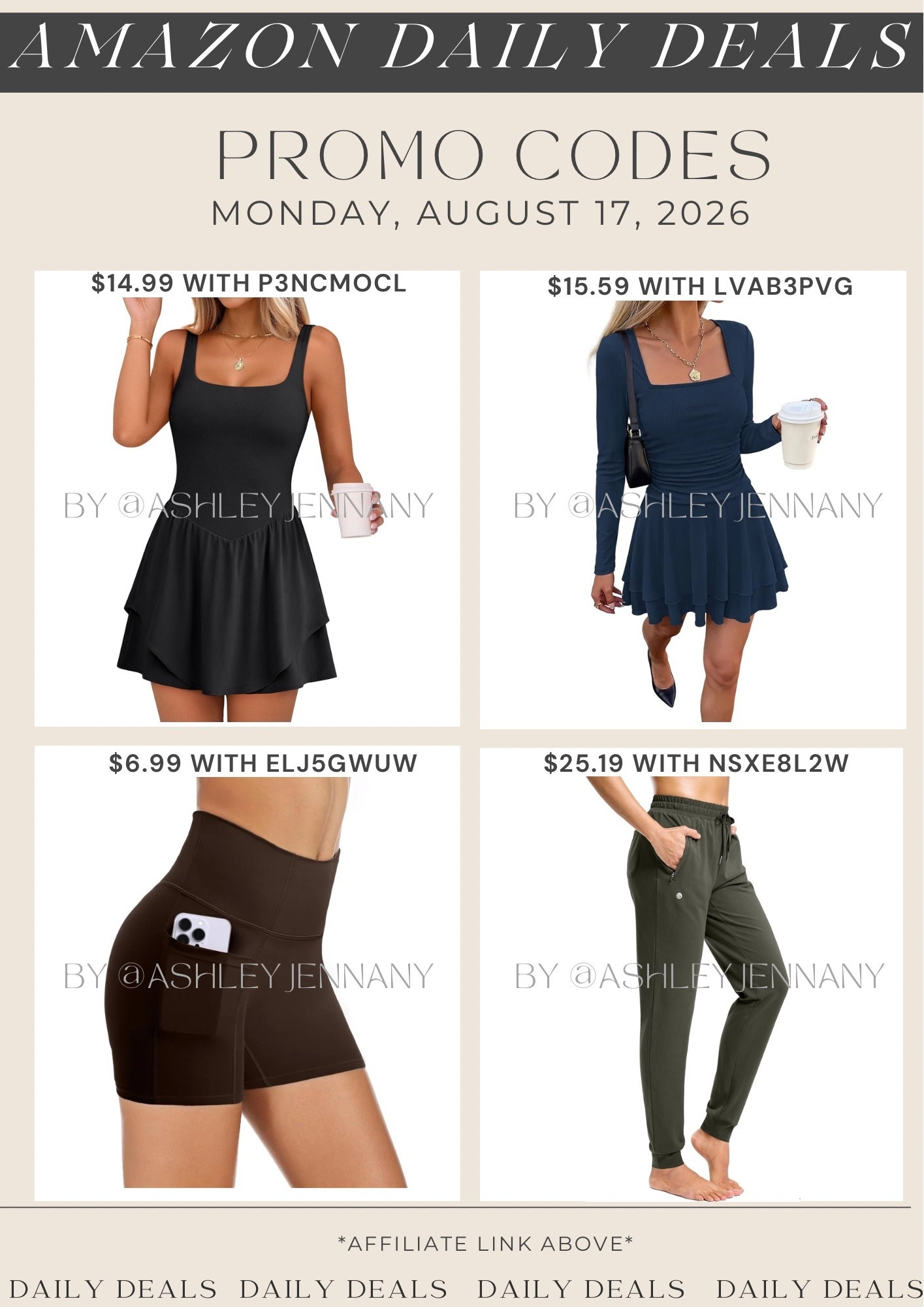 Amazon deals

#LTKSaleAlert #LTKMidsize #LTKSeasonal
