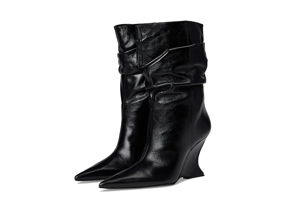 Schutz Siena Slouch Women's Boots Wood : 8.5 M, Suede | Zappos