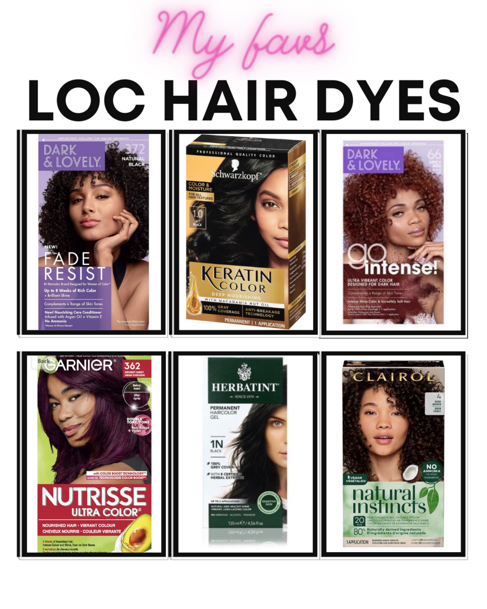 All dyes are not made equal. Here a few of my favs! 
#naturalhair #hairdyeforlocs #sisterlocks #haircolor #locs #blackhair

#LTKbeauty #LTKMostLoved #LTKstyletip