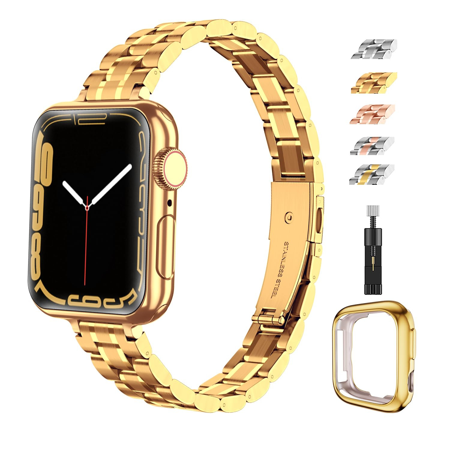 chuangshiji Compatible with Apple Watch Band 38mm 40mm 41mm, Women for iWatch Band Series 9/8/7/6... | Amazon (US)