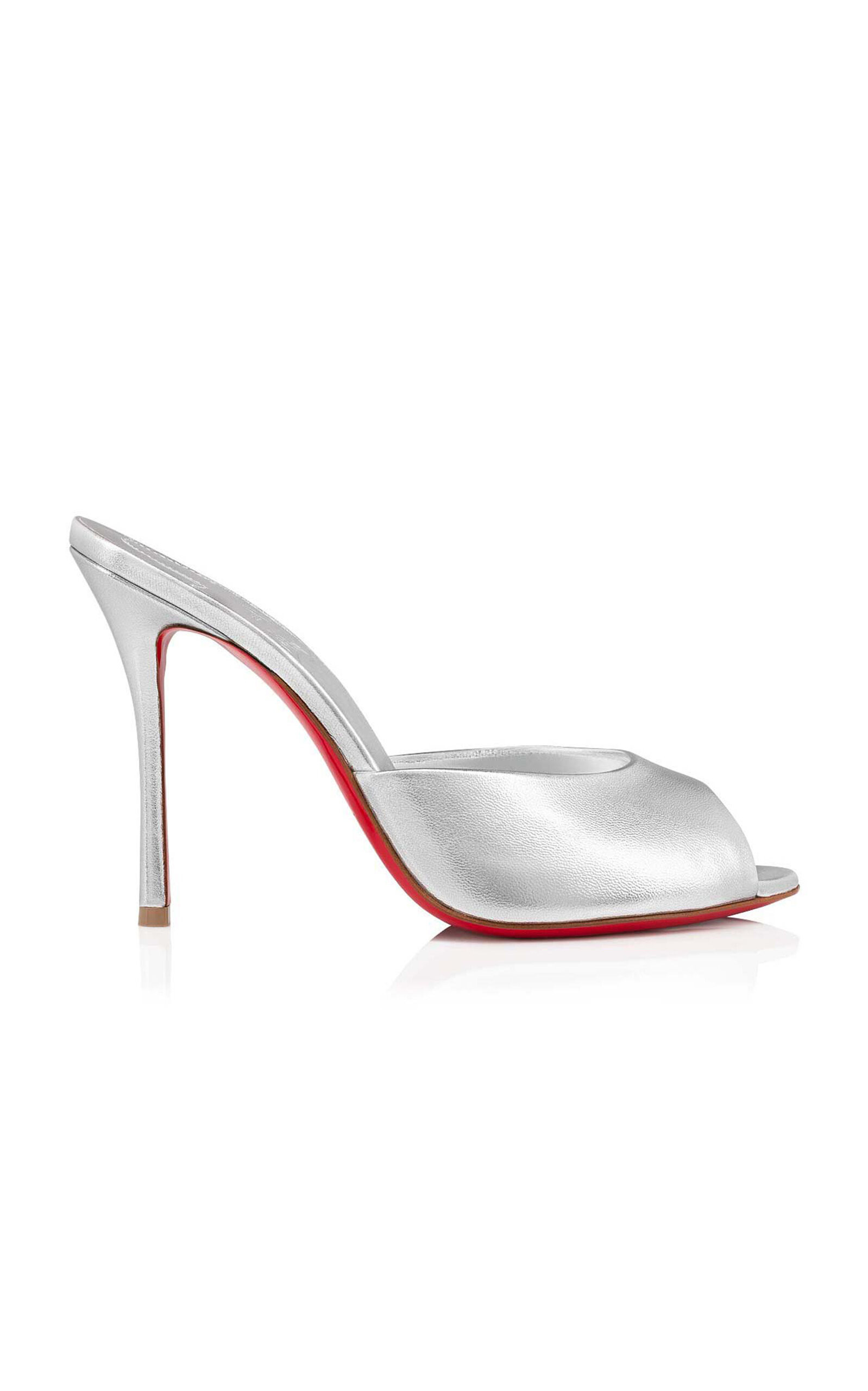 Christian Louboutin Me Dolly 100mm Leather Mules - Moda Operandi | Moda Operandi (Global)