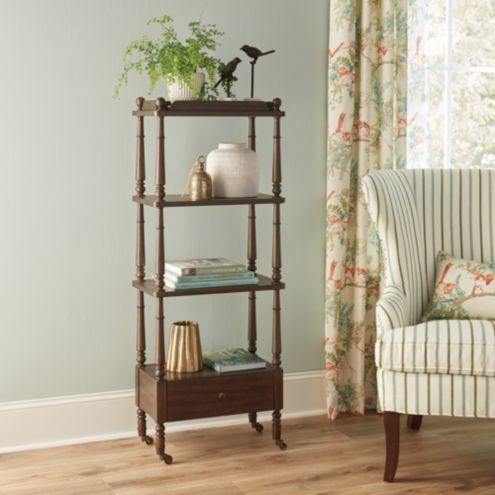 Bethany Decorative Wood Etagere Bookcase | Ballard Designs, Inc.