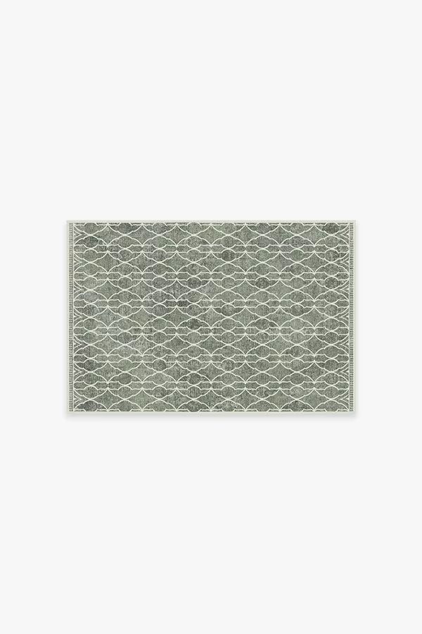 Grogu™ Trellis Sage Green Rug | Ruggable