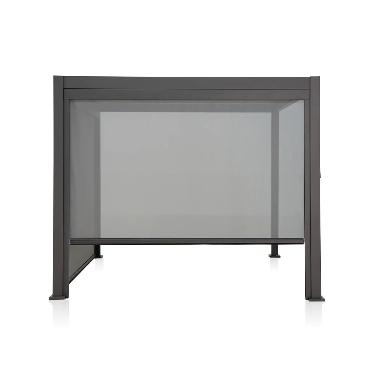 111 Aluminum Pull Down Screen for Pergola | Wayfair North America