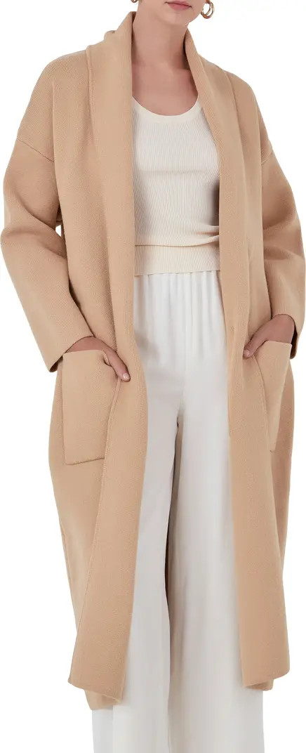 Longline Tie Belt Cardigan | Nordstrom