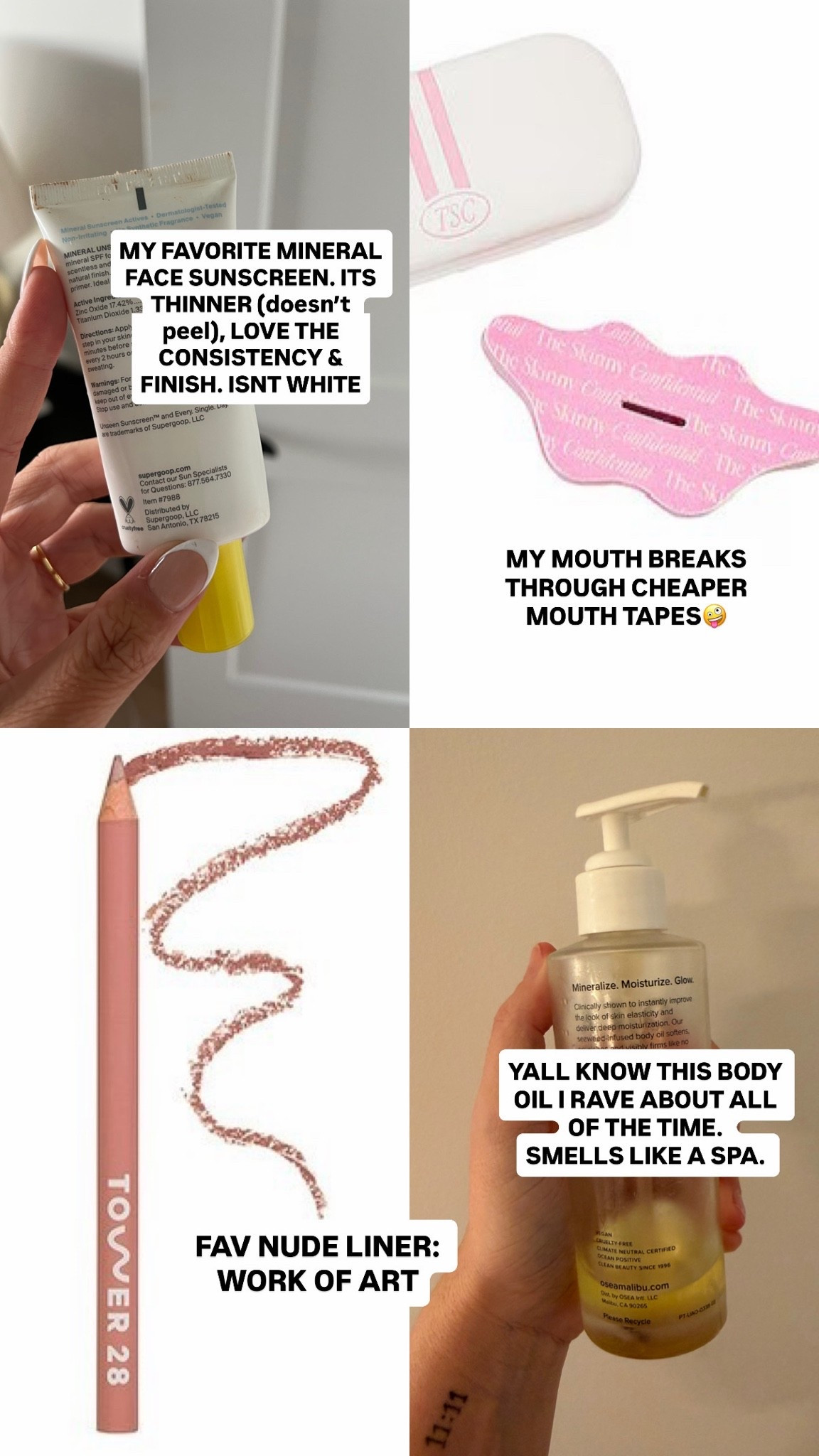 Beauty favorites 20% off code BEAUTY20

#LTKselfcare #LTKmomlife