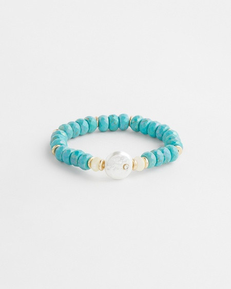 Turquoise Hero Stretch Bracelet | Chico's
