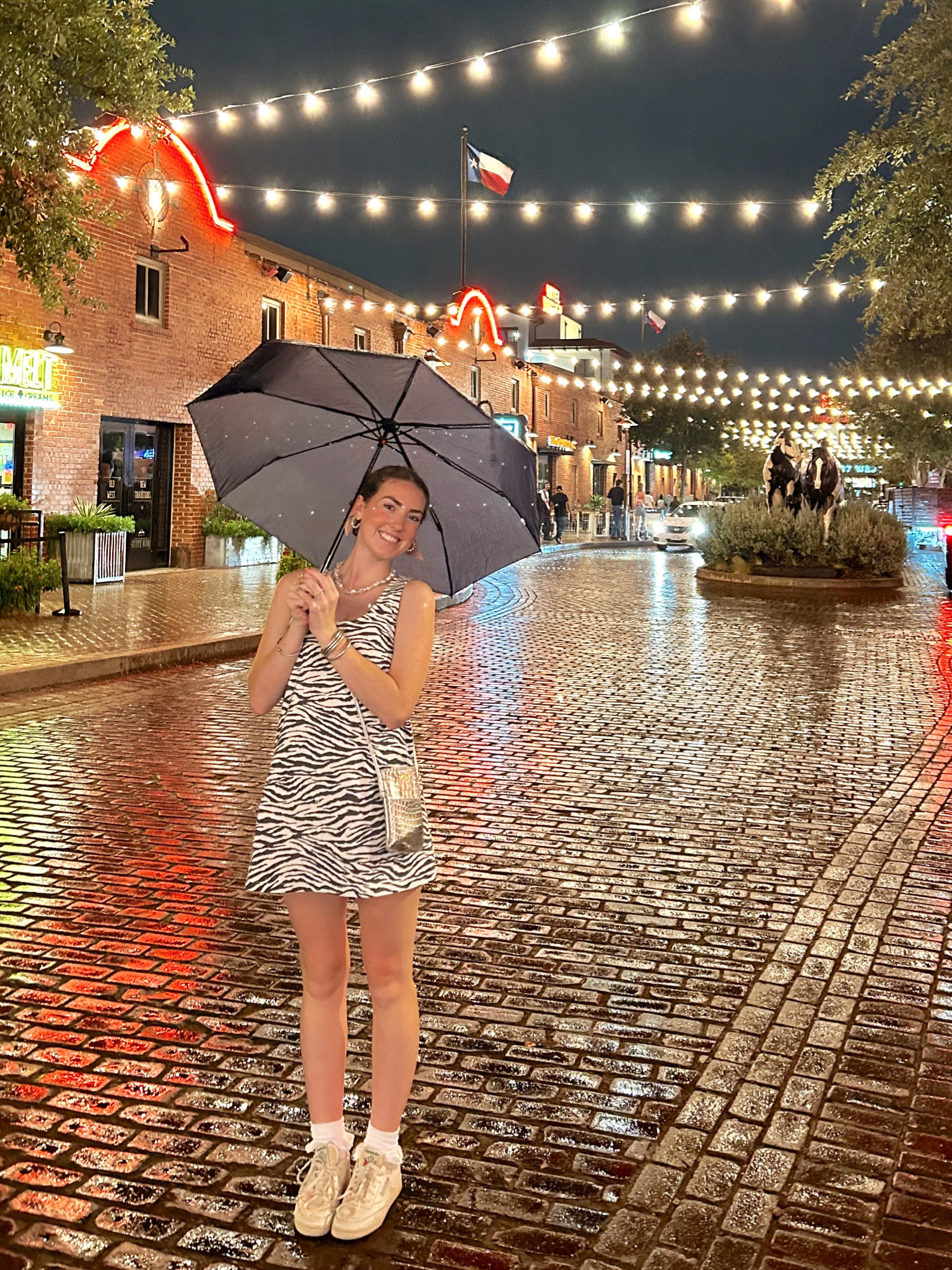 zebra mini denim dress???!! DUH 

#LTKStyleTip #LTKU