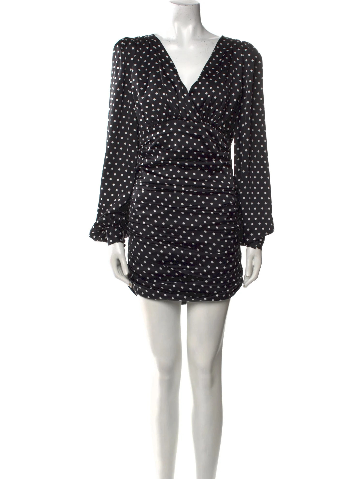 Polka Dot Print Mini Dress w/ Tags | The RealReal