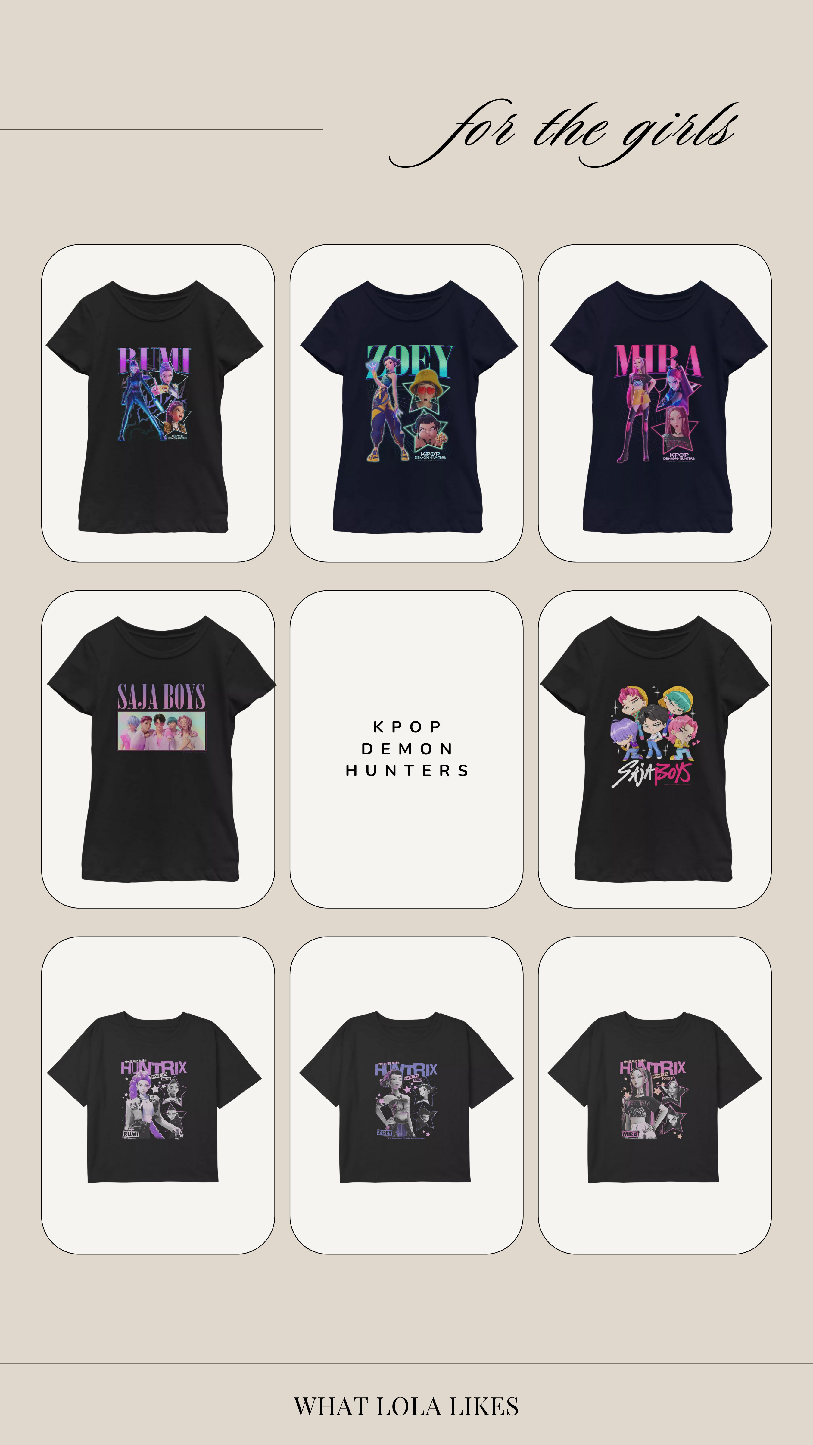 The girls are obsessed with the KPop Demon Hunters movie! Here are some cute graphic tees under $18!

Target, Target finds, for the girls, graphic tees, girls fashion  

 #LTKFindsUnder100 #LTKStyleTip #LTKKids