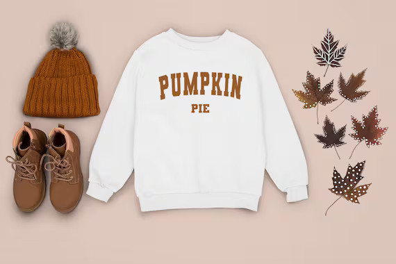 Pumpkin Pie Crewneck Sweatshirt  Thanksgiving Sweatshirt  - Etsy | Etsy (US)